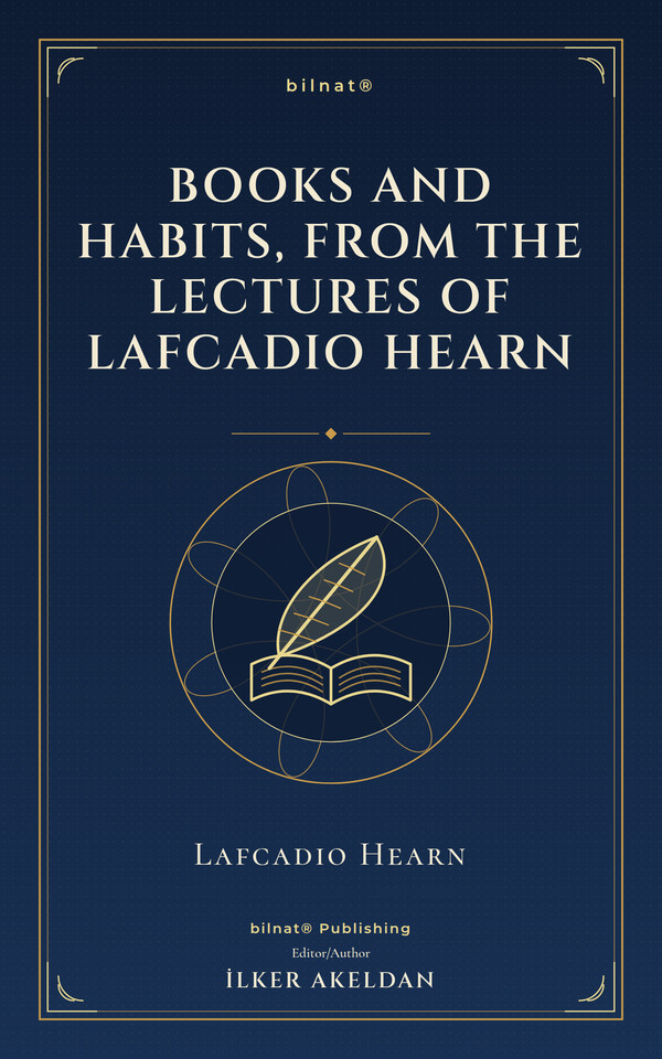 Books and Habits, from the Lectures of Lafcadio Hearn — bilnat® edition cover
